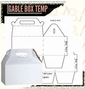 Image result for Favor Box Template