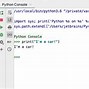 Image result for Python Console