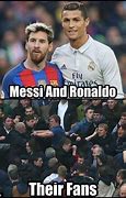 Image result for Messi vs Ronaldo Funny Meme