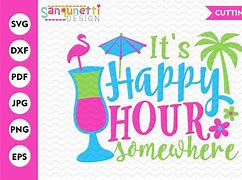 Image result for Cocktail Hour SVG