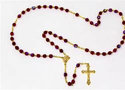 Image result for Rosary Charms Virgin Mary