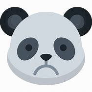 Image result for Emoji Panda Face Sad