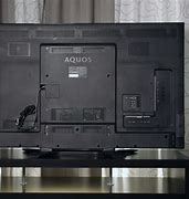 Image result for Back View of Sharp Aquos TV