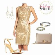 Image result for Grey Dress Rose Gold Accessories