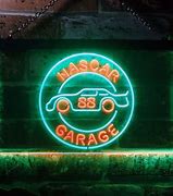 Image result for NASCAR Metal Garage Sign