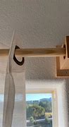 Image result for Curtain Holder Wood
