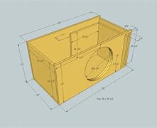 Image result for 12-Inch Speaker Box Design