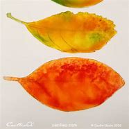 Image result for Watercolor Blending Leaves