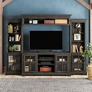 Image result for Small 75 Inch TV Entertainment Center