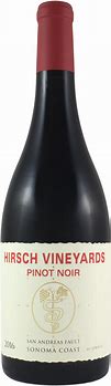 Image result for Hirsch Pinot Noir San Andreas Fault