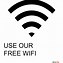 Image result for FreeWifi Sign Template