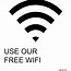 Image result for Free Printable Wifi Password Signs Fillable