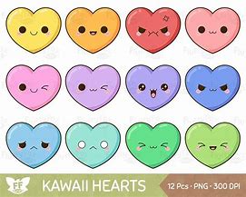 Image result for Cute Heart Face