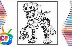 Image result for Poppy Playtime Boxy Boo Chase Coloring Page