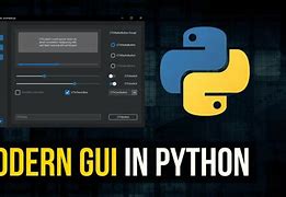 Image result for Python GUI Design