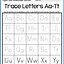 Image result for Letter AA Tracing Colored