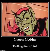 Image result for Green Goblin Face Meme