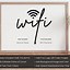 Image result for Wi-Fi Password Sign Template Coastal-Style