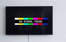 Image result for TV No Signal Photo
