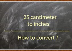 Image result for 2.5 Cm to Inches