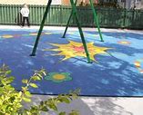 Image result for Beach Painted On Playground Floor
