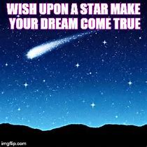 Image result for Shooting Star Wish Meme