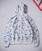 Image result for BAPE Space Camo Shark Full Zip Double Hoodie White