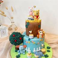 Image result for Winnie the Pooh 2 Tier Cake