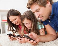 Image result for Family Life with and without Cell Phone Images