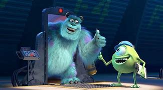 Image result for Monsters Inc. Mike X Sully