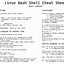 Image result for Bash Cheat Sheet