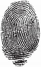 Image result for White Fingerprint PNG