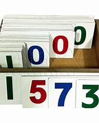 Image result for Printable Number Cards to 1000