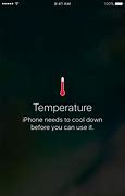 Image result for Temperature iPhone Hot