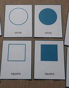 Image result for Preschool Printable Shapes Flash Cards