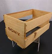 Image result for Sony Sound System Wooden Box