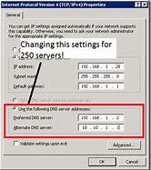 Image result for IP Address and DNS Server Setting