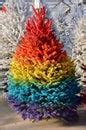 Image result for Rainbow Christmas Tree