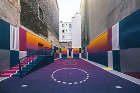 Image result for Neon Basketball Court