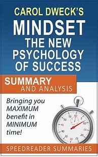 Image result for Mindset: The New Psychology of Success