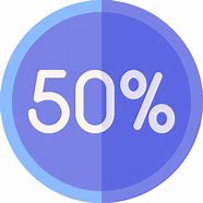 Image result for 50 Percent Emoji