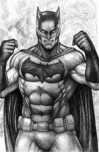 Image result for Batman Body Drawing