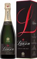 Image result for Lanson Black Label and Glasses