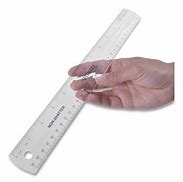 Image result for Clear Plastic Ruler