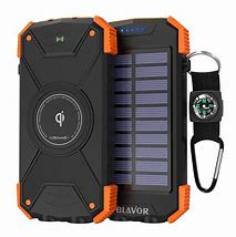 Image result for Solar Power Bank Wireless 10000mAh