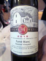 Image result for Hidden Bench Fume Blanc Rosomel