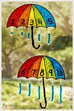 Image result for Rainbow Number Craft