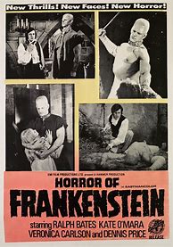 Image result for Frankenstein Horror