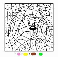 Image result for Color by Number Coloring Pages Animals