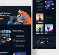 Image result for Portfolio Landing Page Lastest Themes